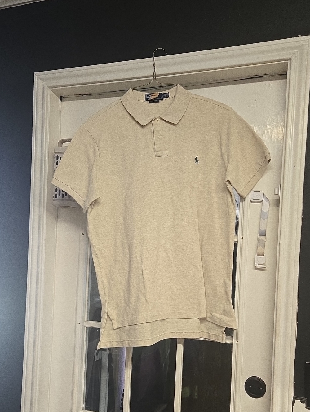 Polo by Ralph Lauren Cream Short Sleeve Polo Shirt